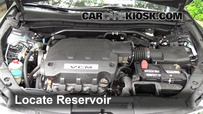 2012 Honda Crosstour EX-L 3.5L V6 Windshield Washer Fluid